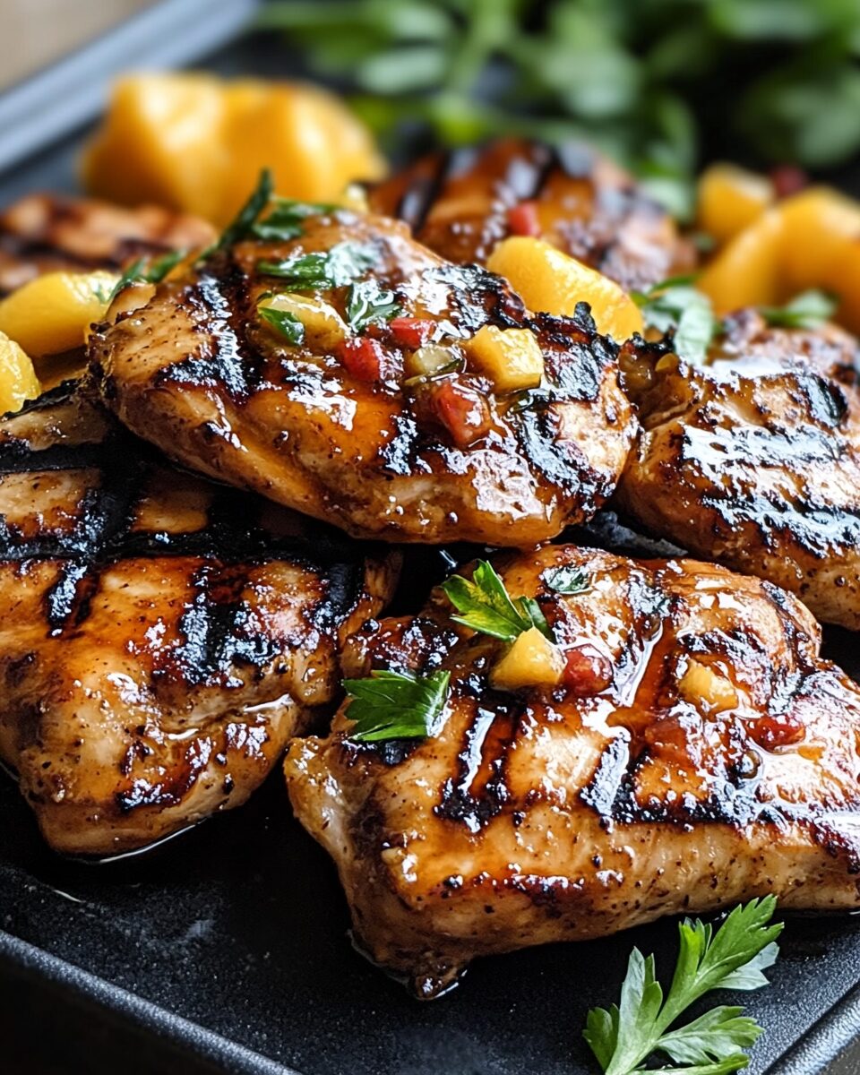 Grilled Mango Chicken