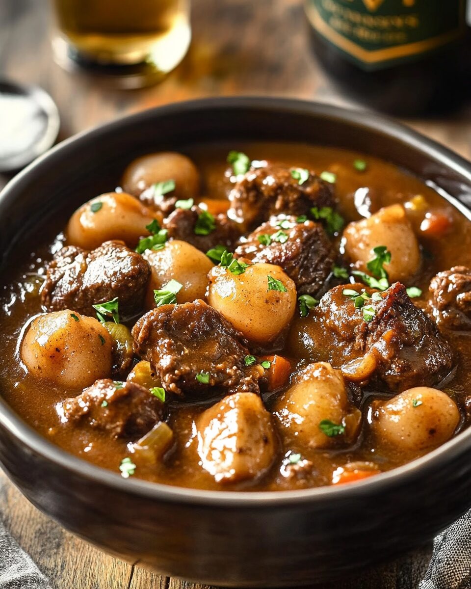 Guinness Coffee Irish Beef Stew