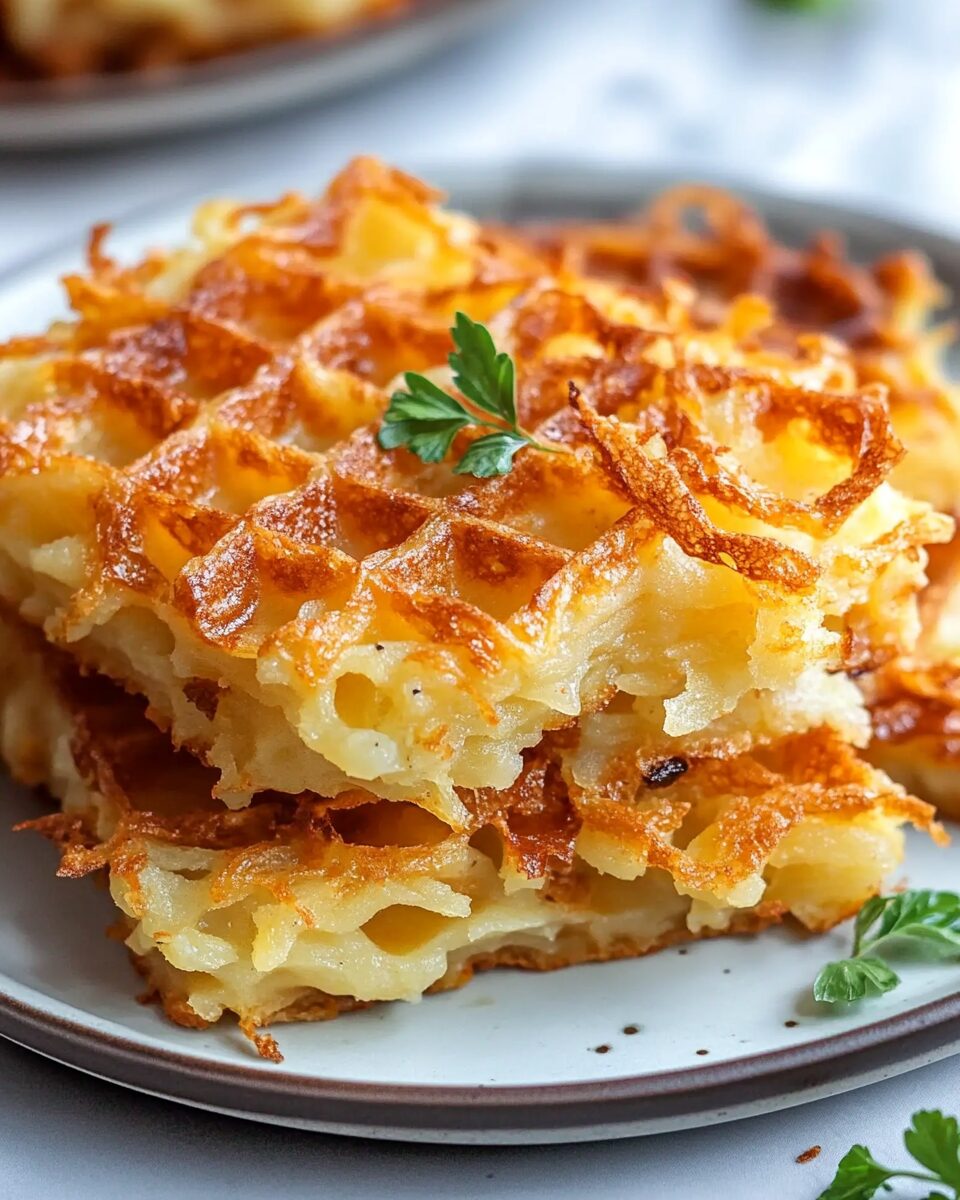 Healthy Hashbrown Chaffle