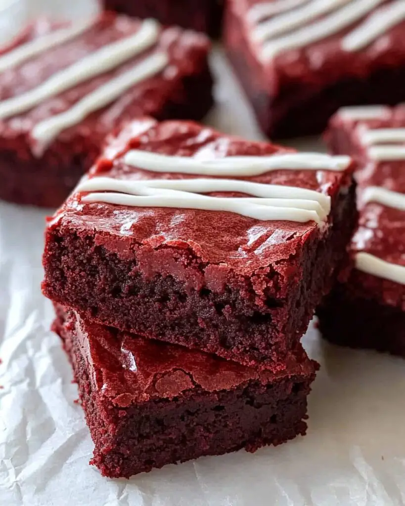 Red Velvet Brownies