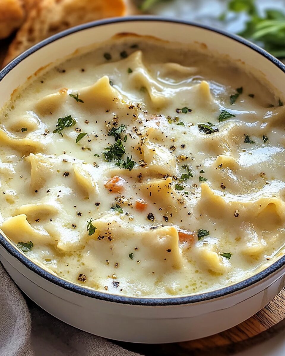 White Lasagna Soup