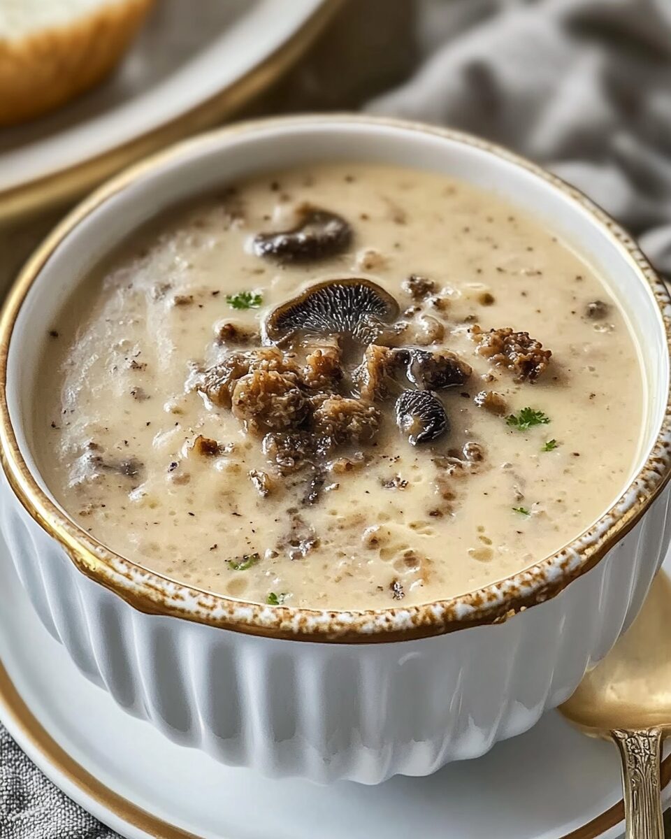 Morel Mushroom Soup