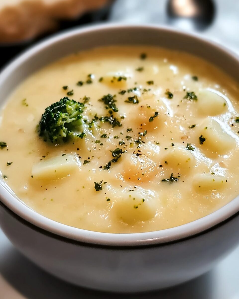 Broccoli Potato Cheese Soup