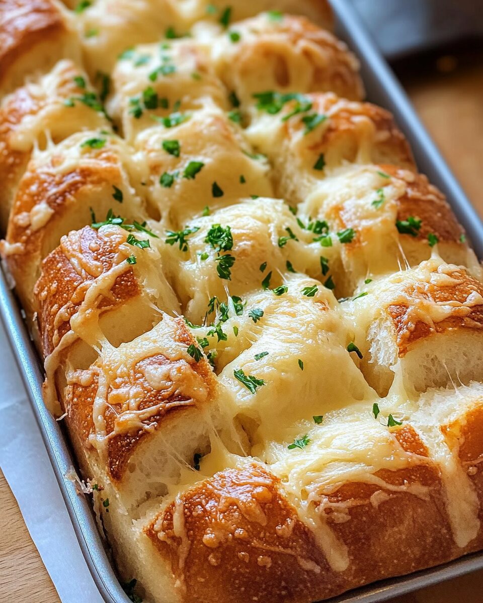 Cheesy Garlic Pull-Apart Bread