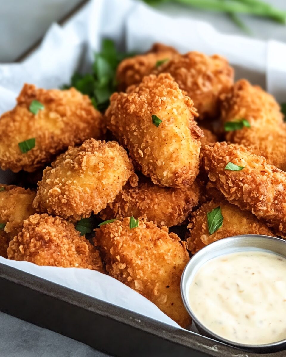 Crispy Baked Chicken Nuggets