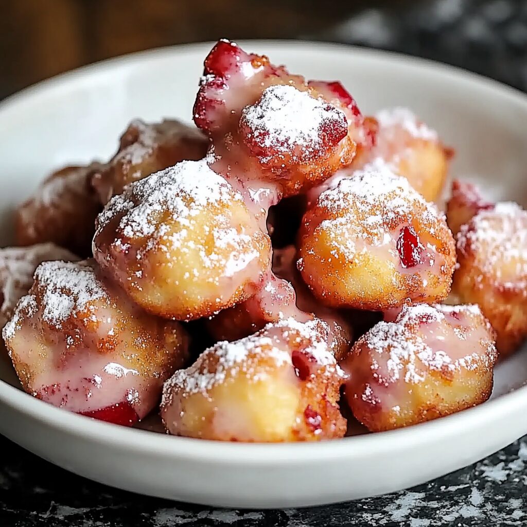 Rhubarb Fritters