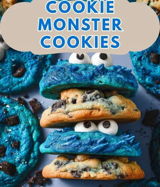 Cookie Monster Cookies