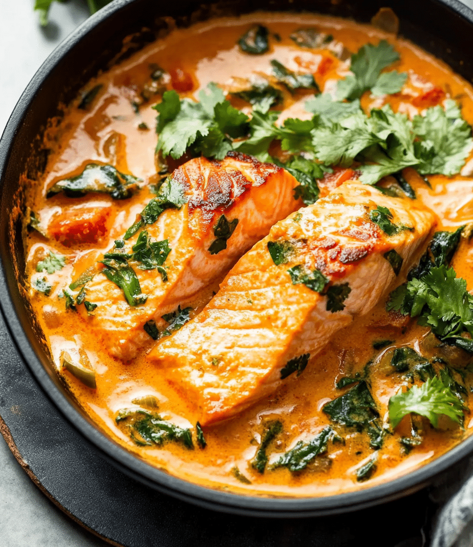 Salmon Coconut Curry