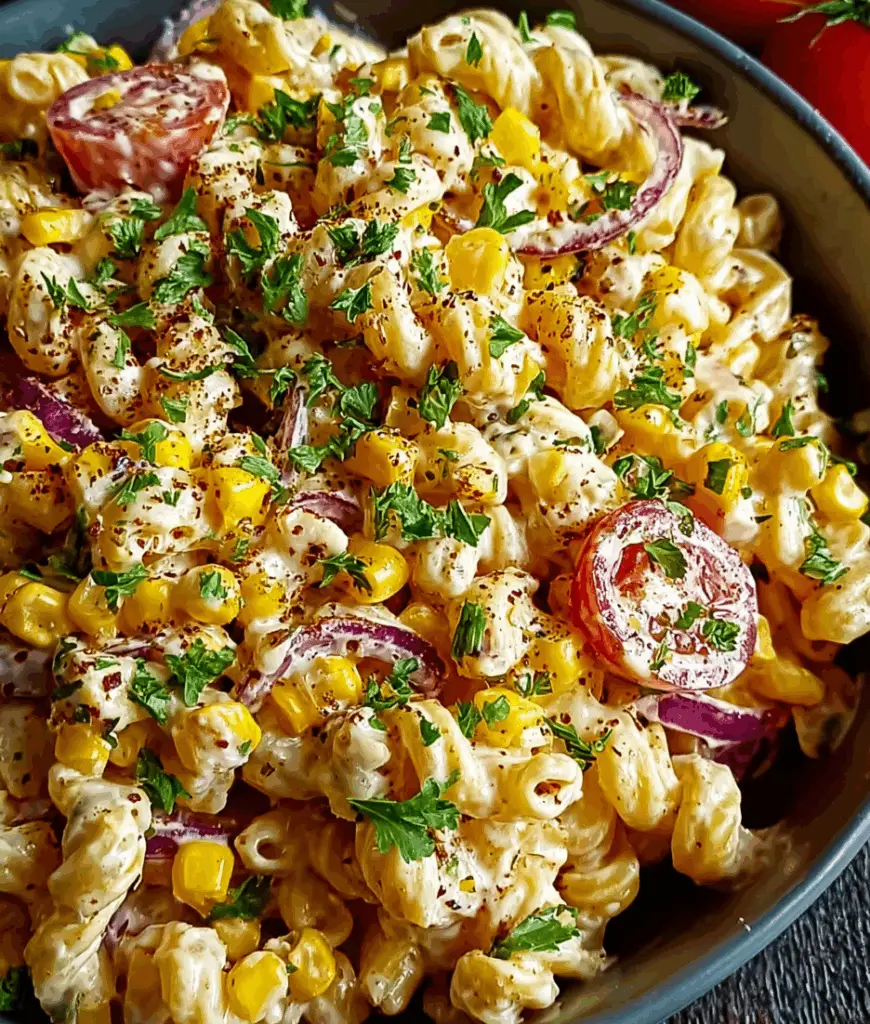 Street Corn Pasta Salad