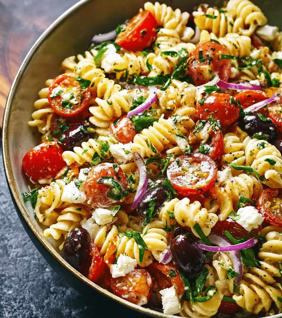 Zesty Italian Pasta Salad