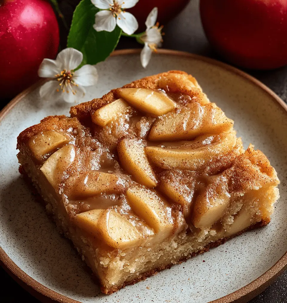 Apple Cinnamon Sheet Cake