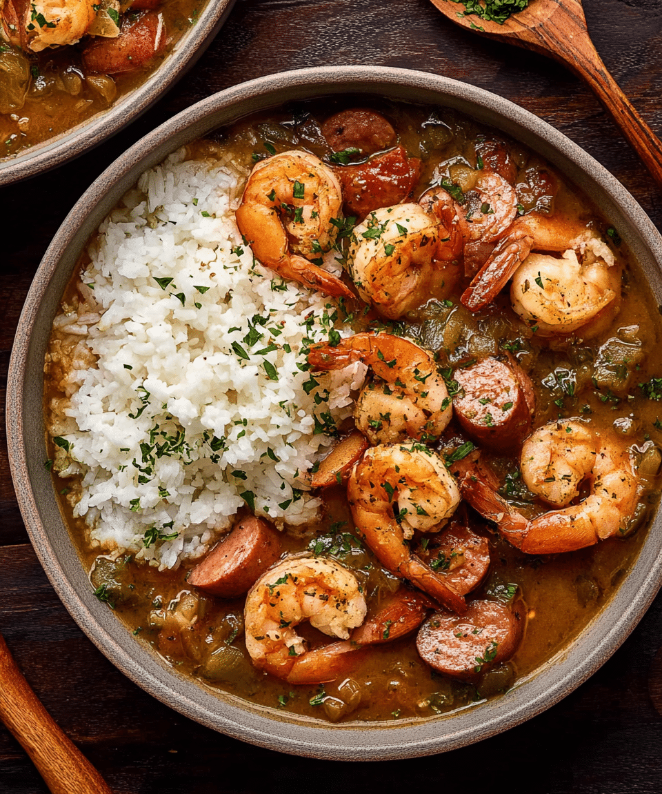 Authentic Cajun Gumbo (Seafood & Sausage Blend)
