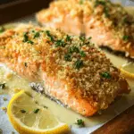 Baked Parmesan Crusted Salmon