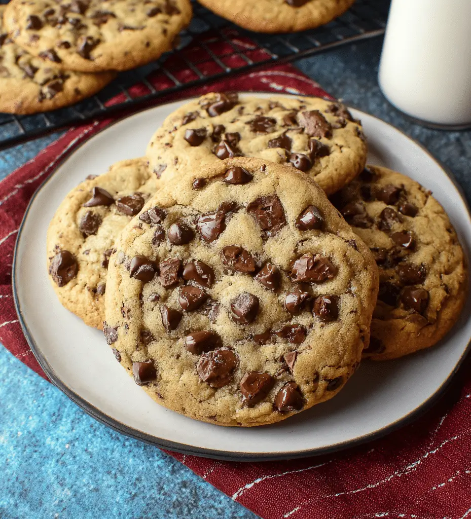 Bakery Style Chocolate Chip Cookies