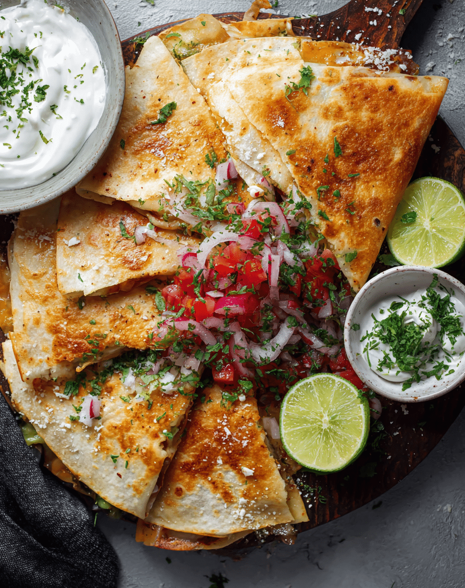 Crispy Baked Quesadillas