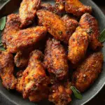 Crispy Dry Rub Chicken Wings