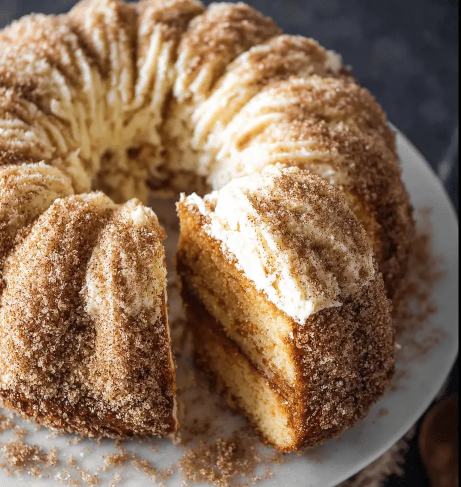 Easy Snickerdoodle Bundt Cake