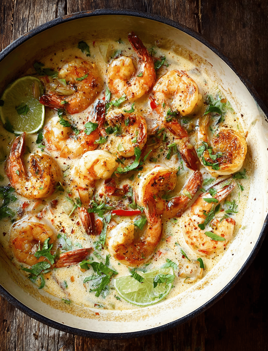 Garlic Shrimp in Coconut Milk