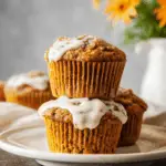 Healthy Carrot Cake Muffins