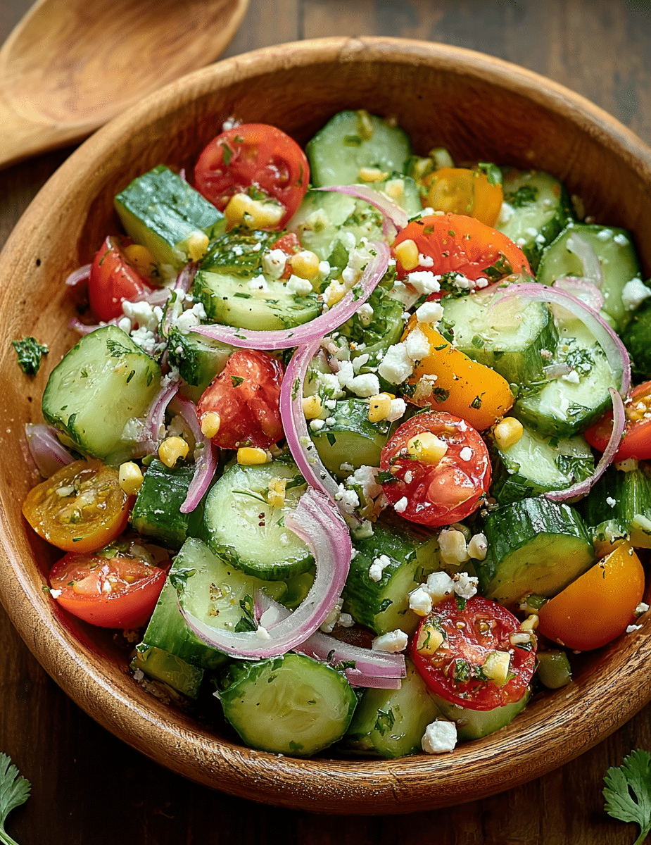 Mexican Cucumber Salad