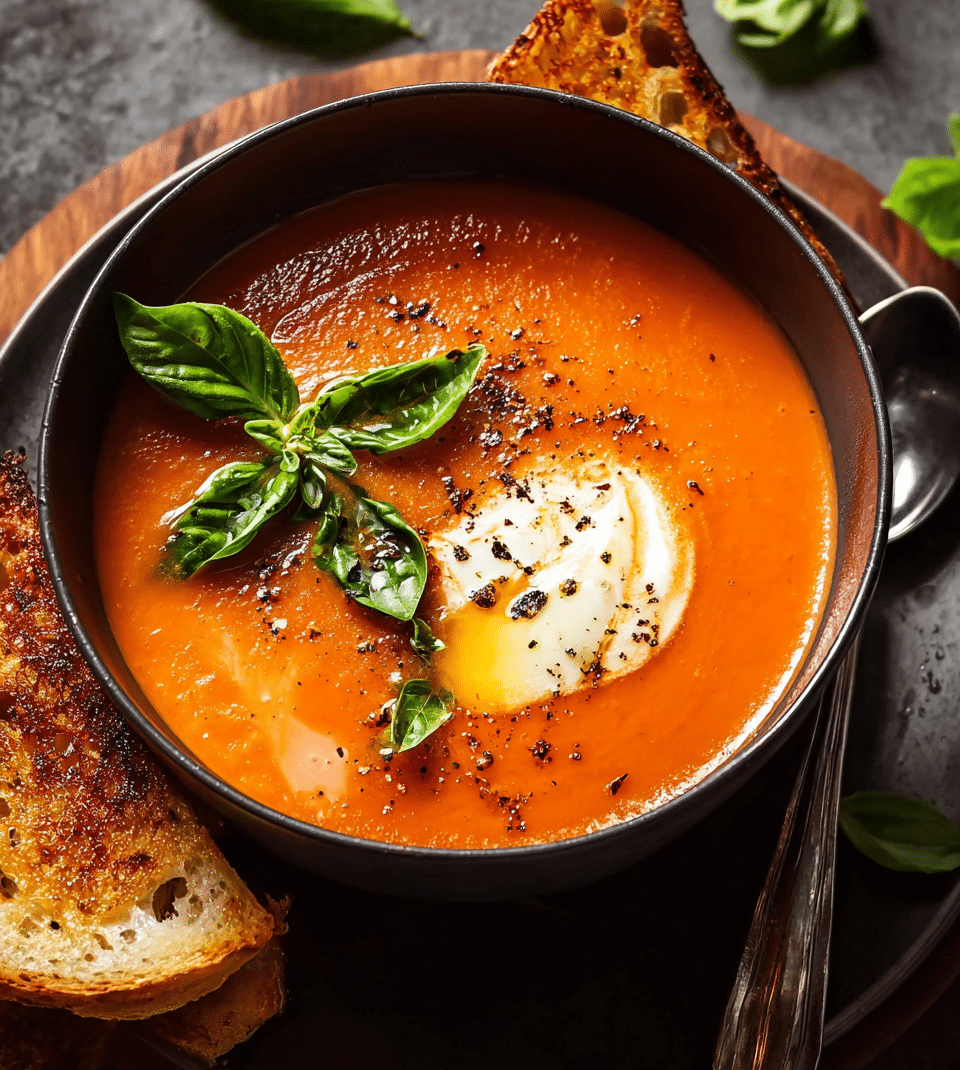 Smoky Roasted Tomato Soup