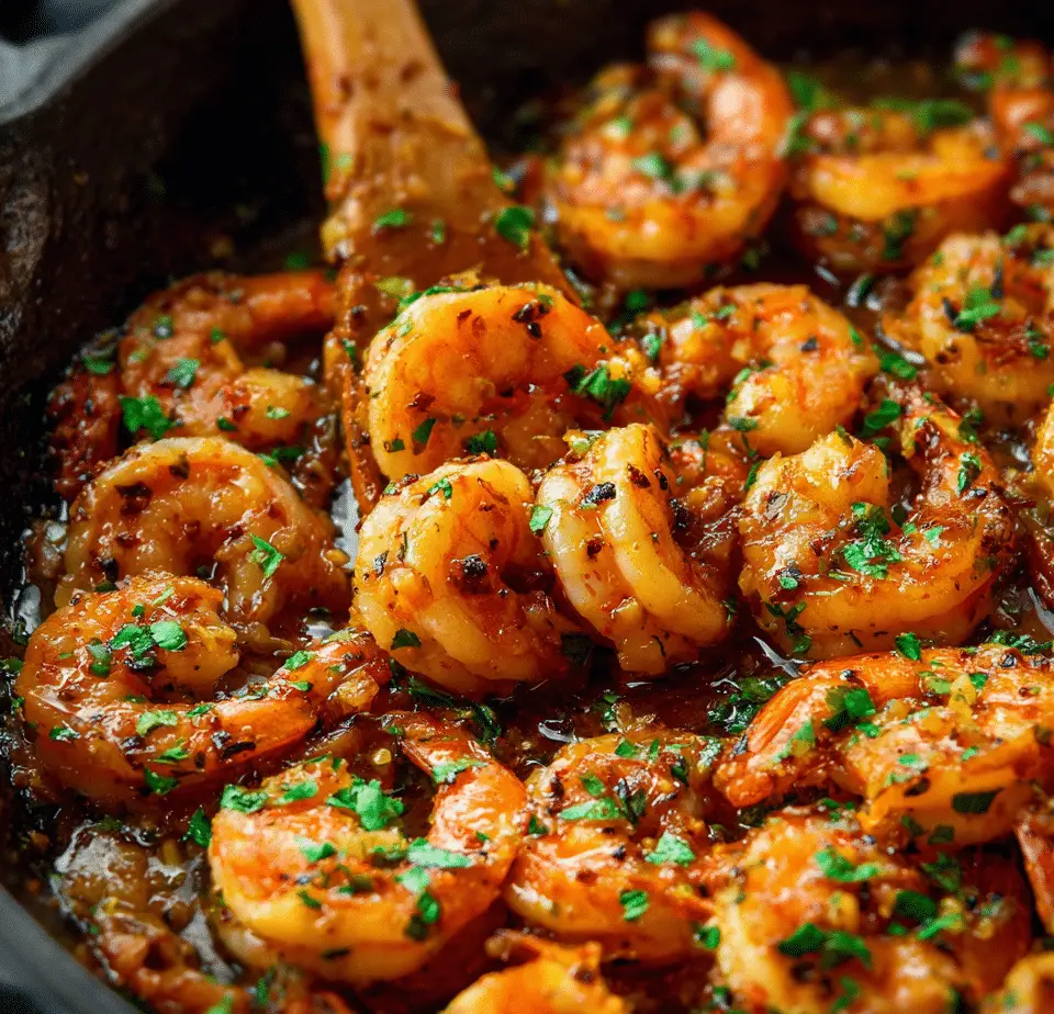Spicy Lemon Garlic Shrimp