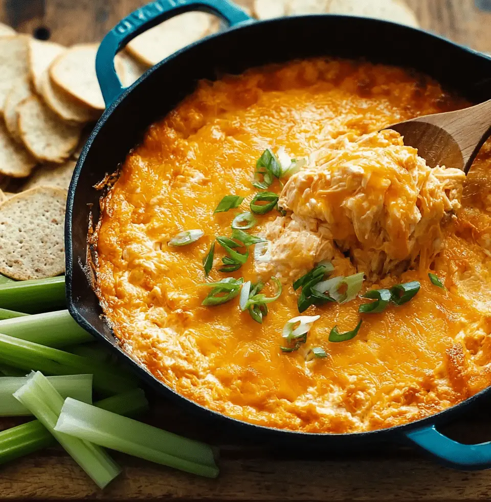 Creamy Buffalo Chicken Dip Recipe