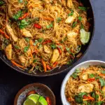 Easy Chicken Vermicelli Noodles
