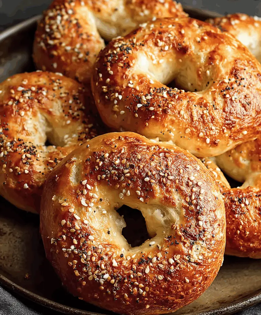 Greek Yogurt Bagels