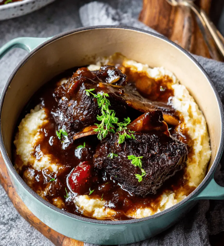 Red Wine Braised Short Ribs