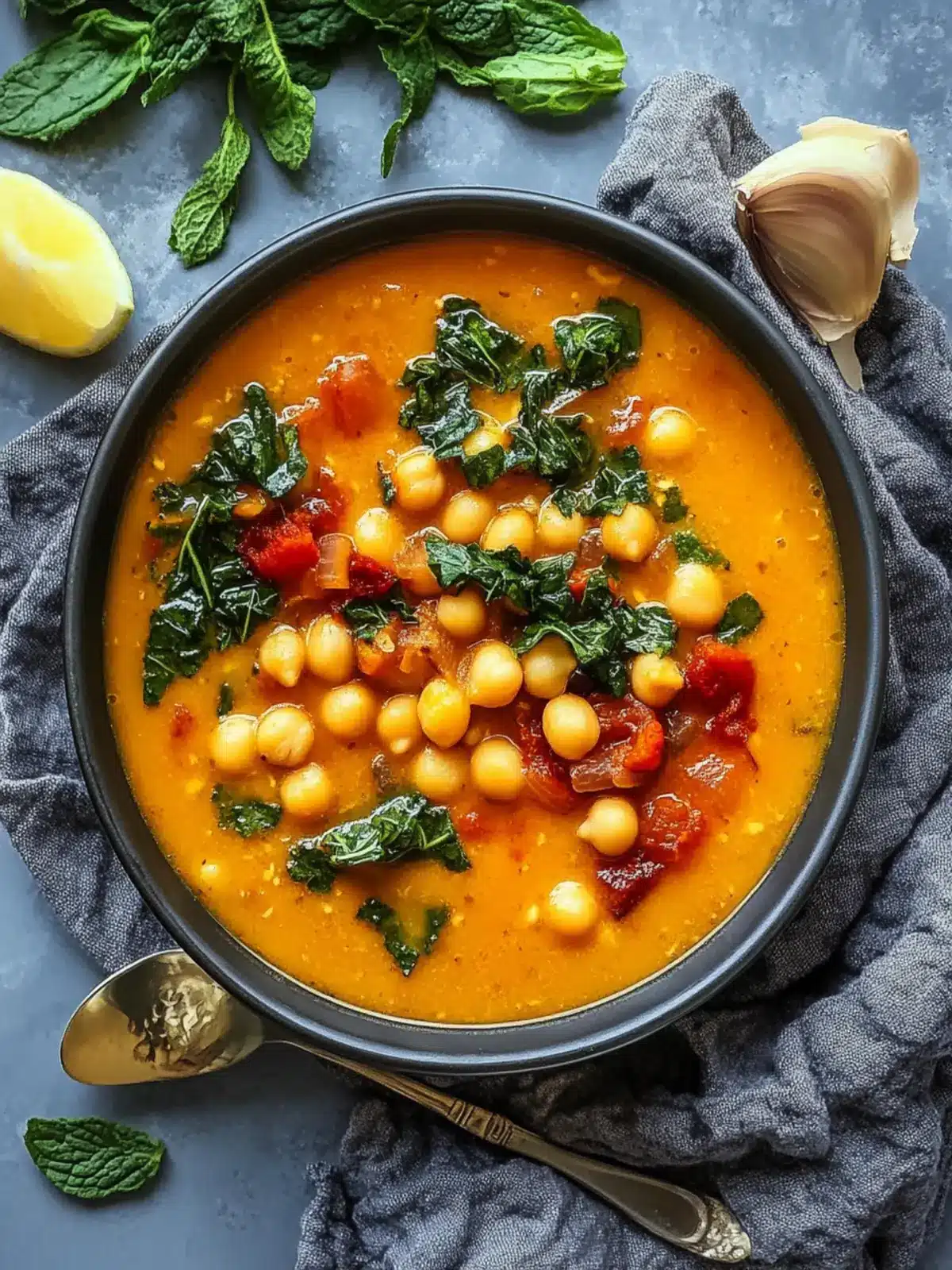 Savory Tuscan Garbanzo Bean Soup for Cozy Nights 2 Tuscan Garbanzo Bean Soup