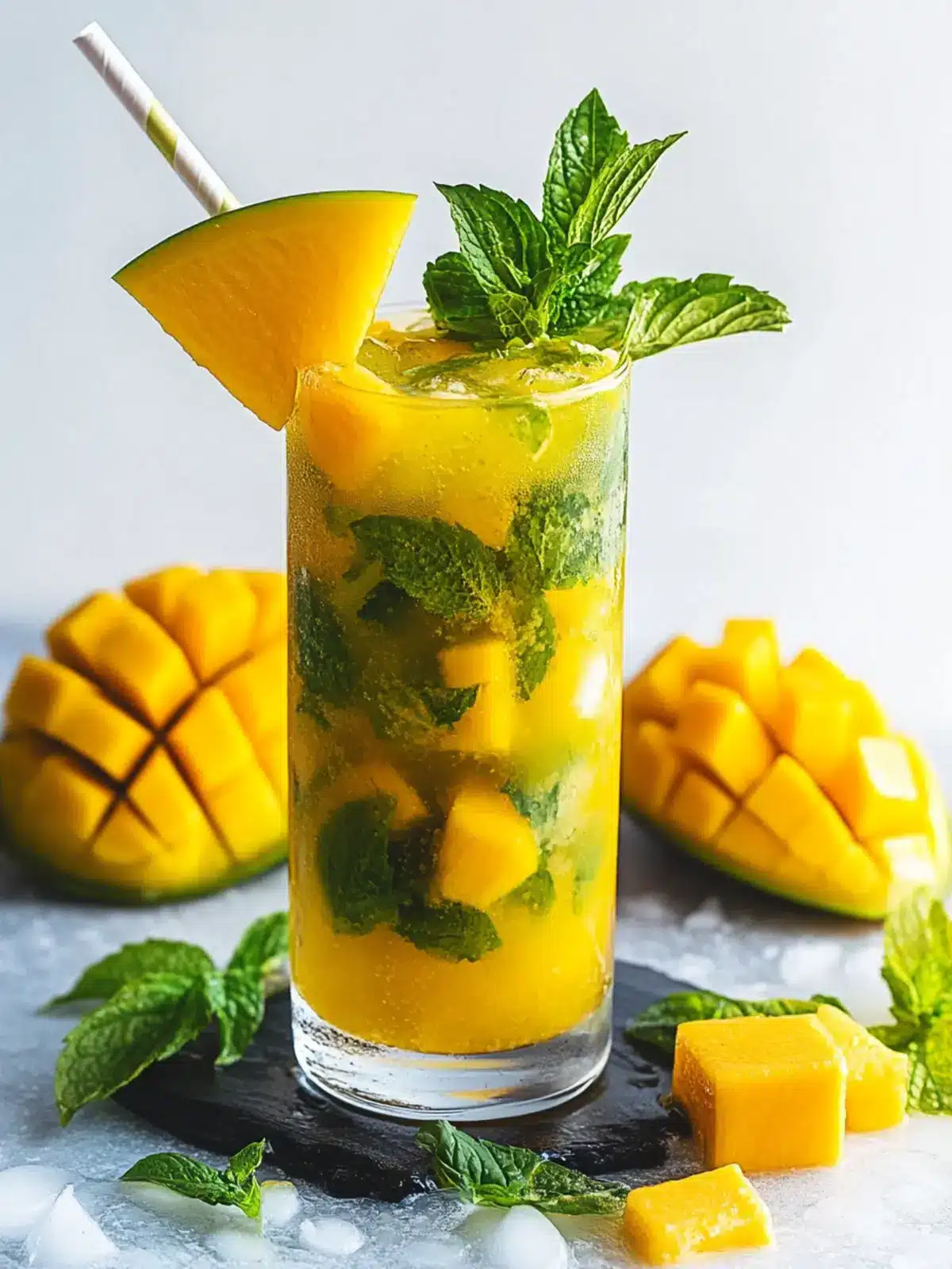 Refreshing Mango Mojito Recipe for Your Home Bar Bliss 5 Mango Mojito