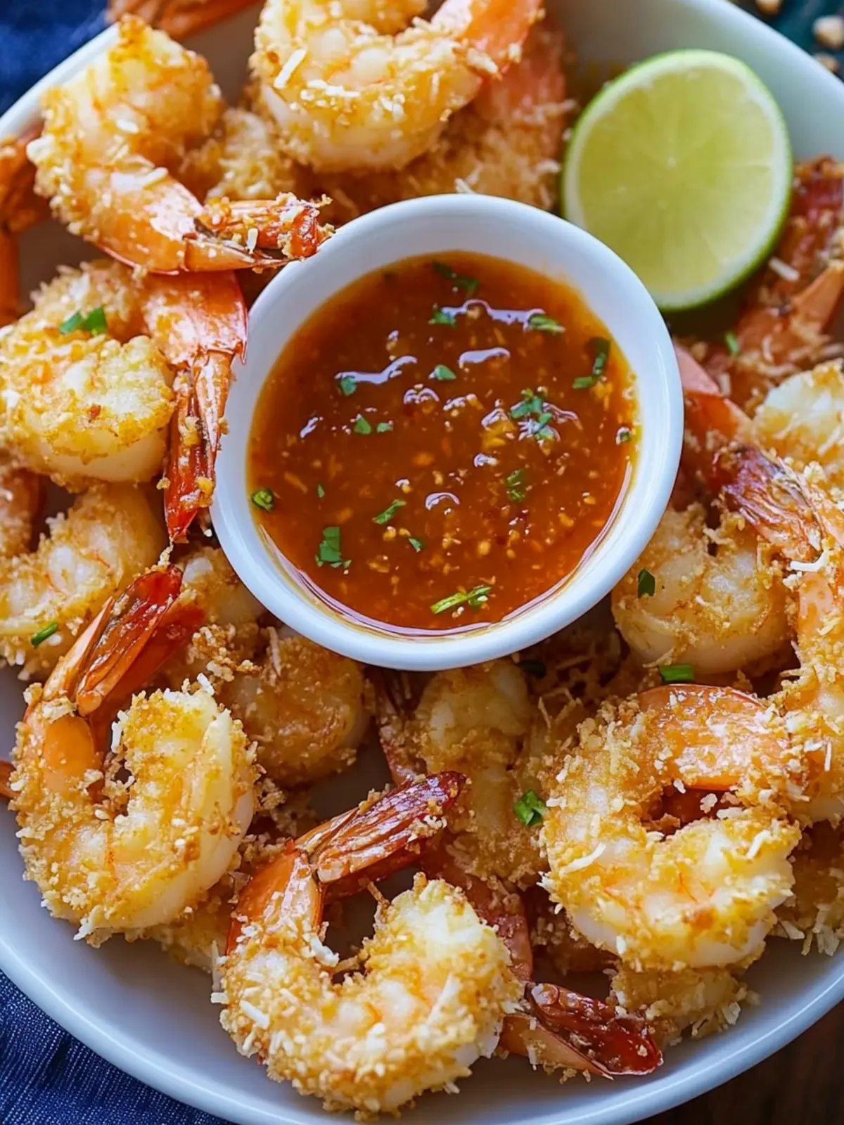 Crispy Coconut Shrimp with Sweet Chili Apricot Dipping Sauce Recipe 2 Coconut Shrimp with Sweet Chili Apricot Dipping Sauce Recipe