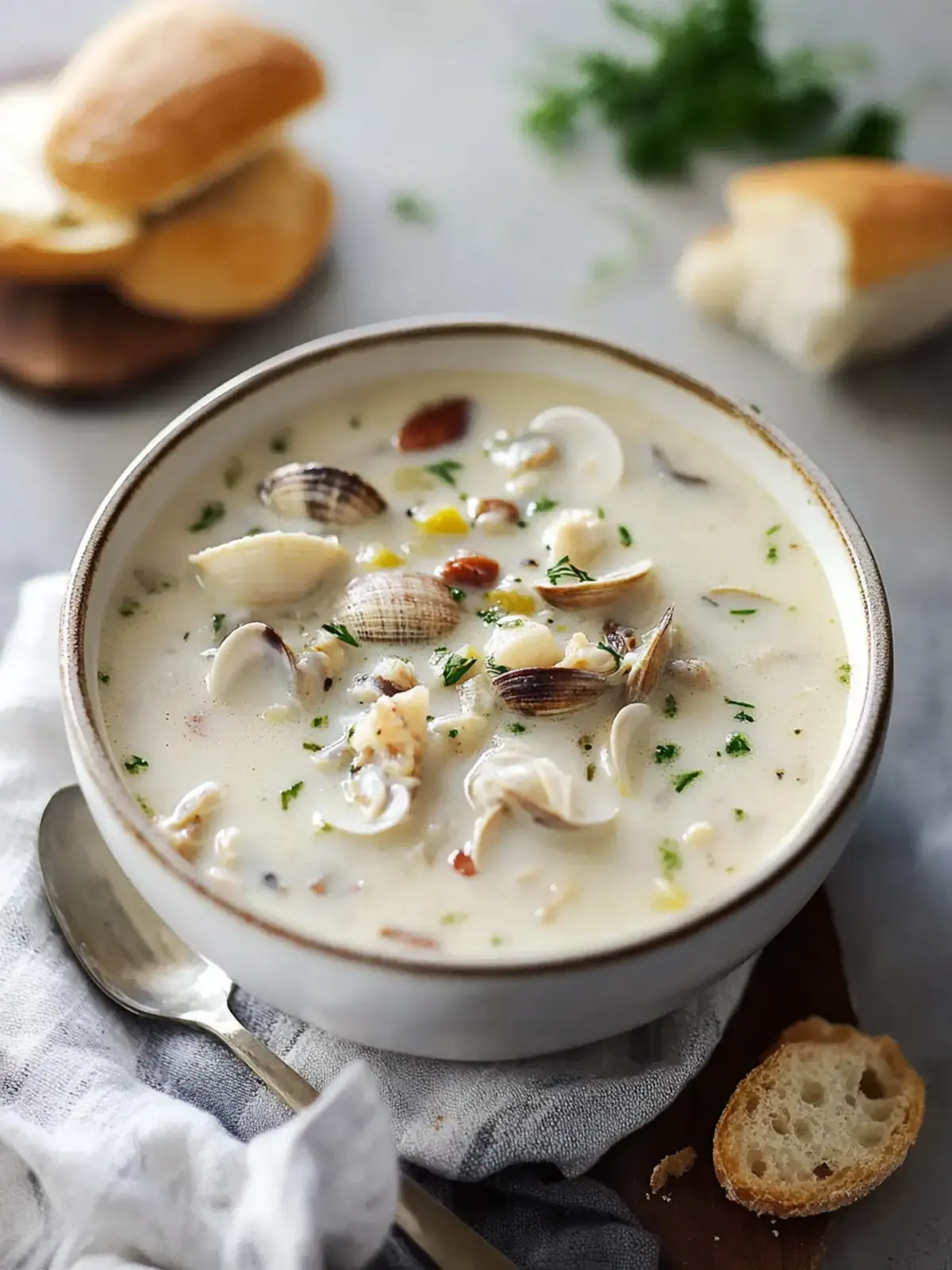 Creamy New England Clam Chowder You’ll Want on Chilly Nights 2 New England Clam Chowder
