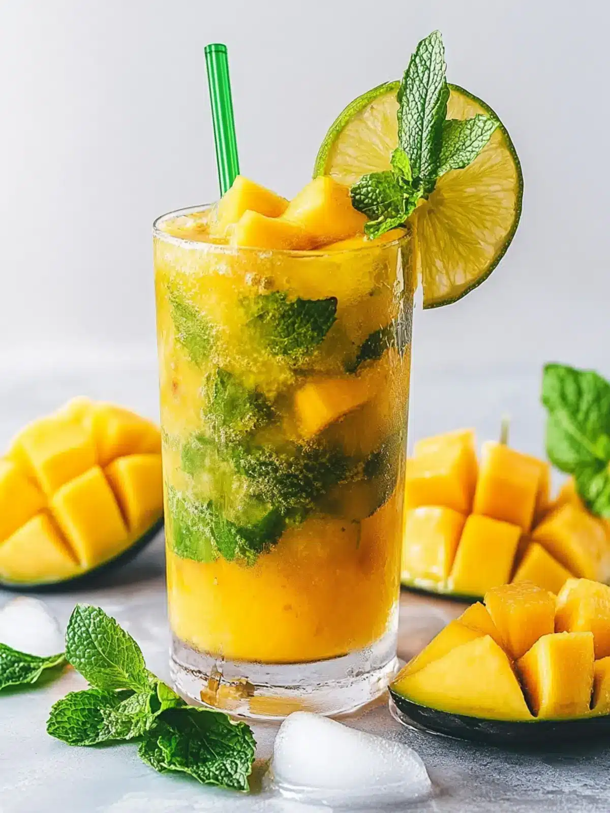 Refreshing Mango Mojito Recipe for Your Home Bar Bliss 3 Mango Mojito