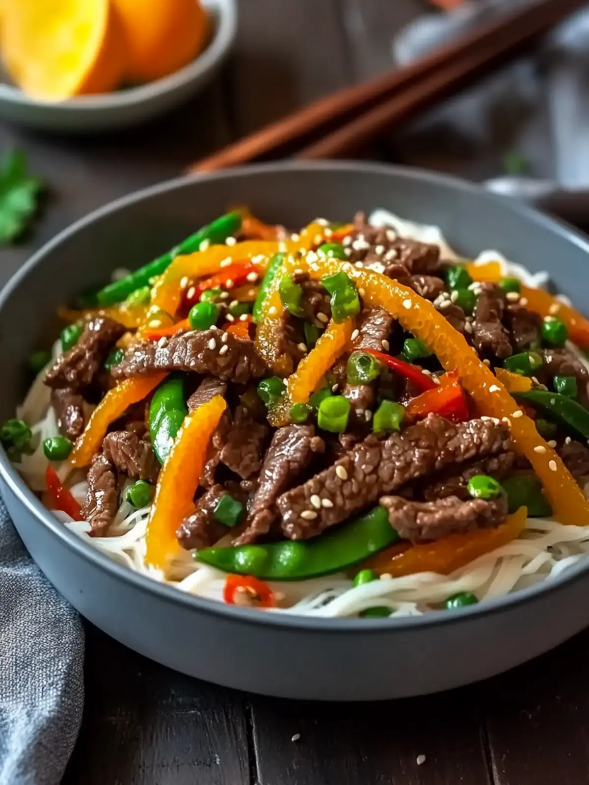 Beef and Zesty Orange Stir-Fry: Your Fast Flavor Fix! 4 Beef and Zesty Orange Stir-Fry