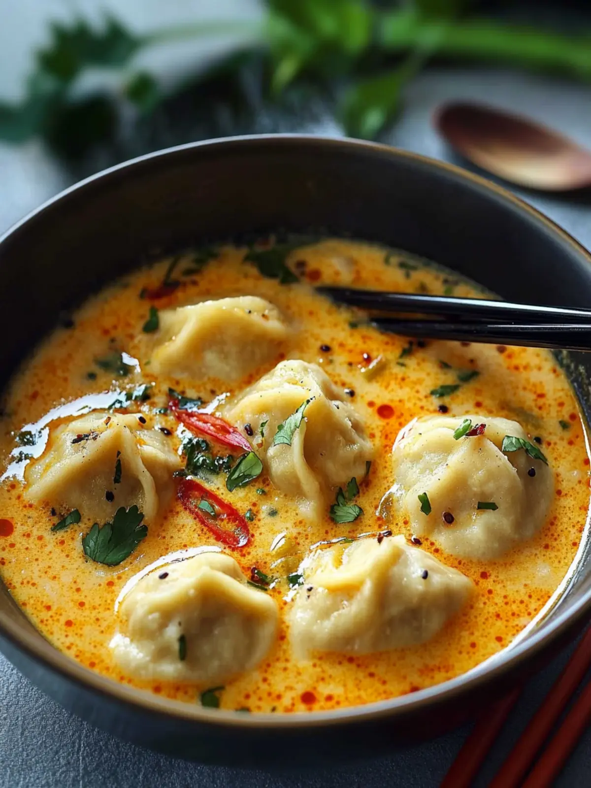 Quick Coconut Curry Soup with Dumplings for Cozy Nights 3 Quick Coconut Curry Soup with Dumplings
