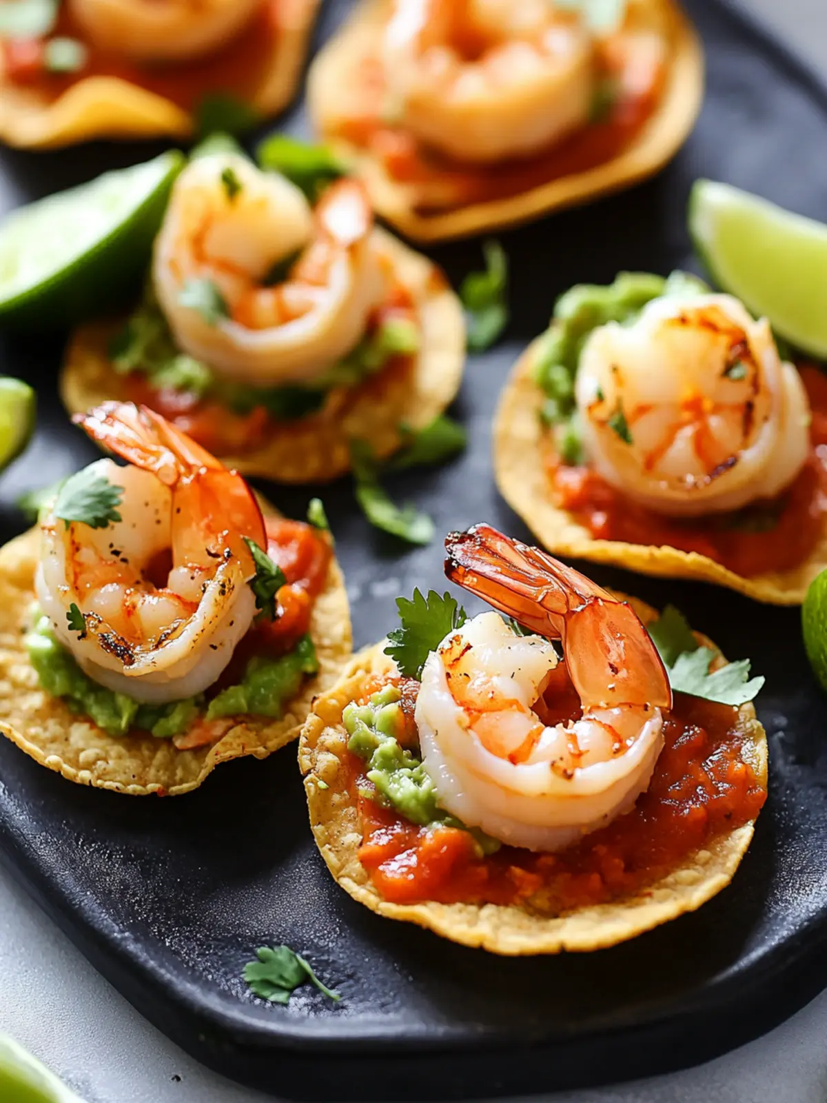Irresistible Shrimp Taco Bites with Honey-Lime Burst 3 Shrimp Taco Bites