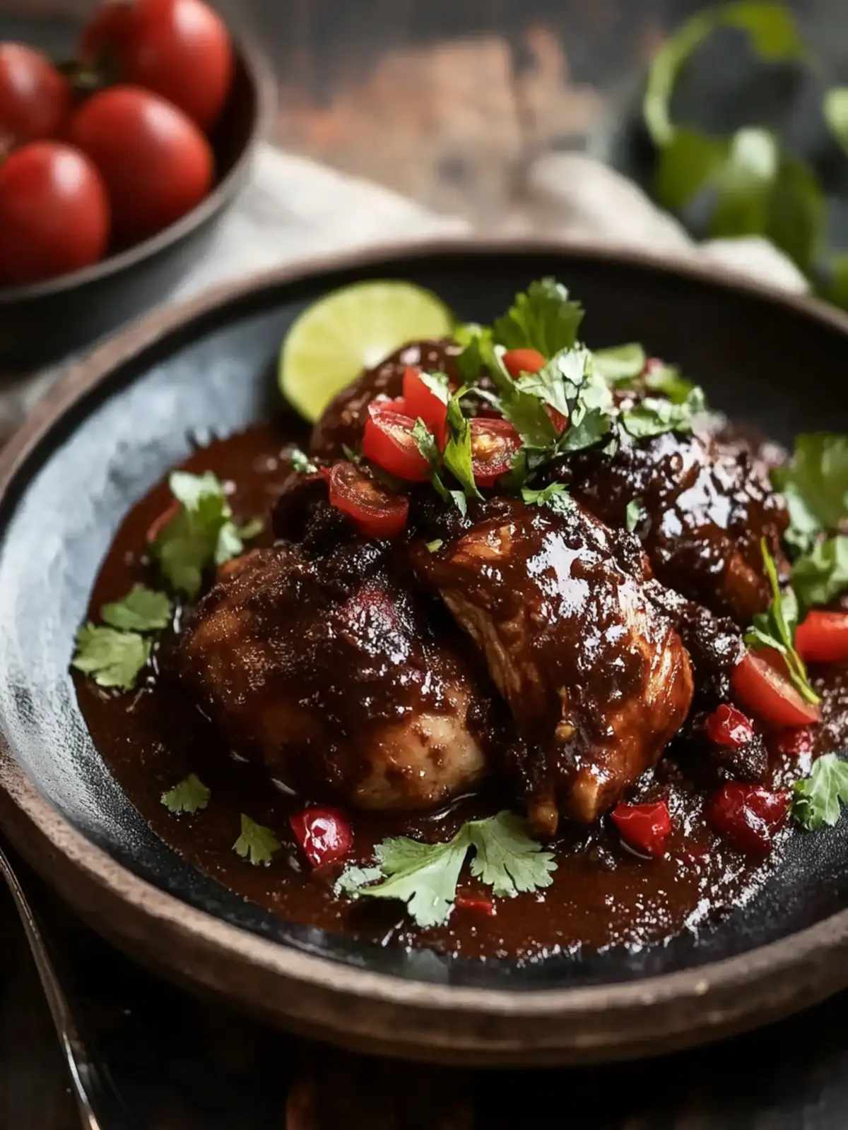 Melt-in-Your-Mouth Chocolate Mole Chicken Recipe to Savor 4 Chocolate Mole Chicken