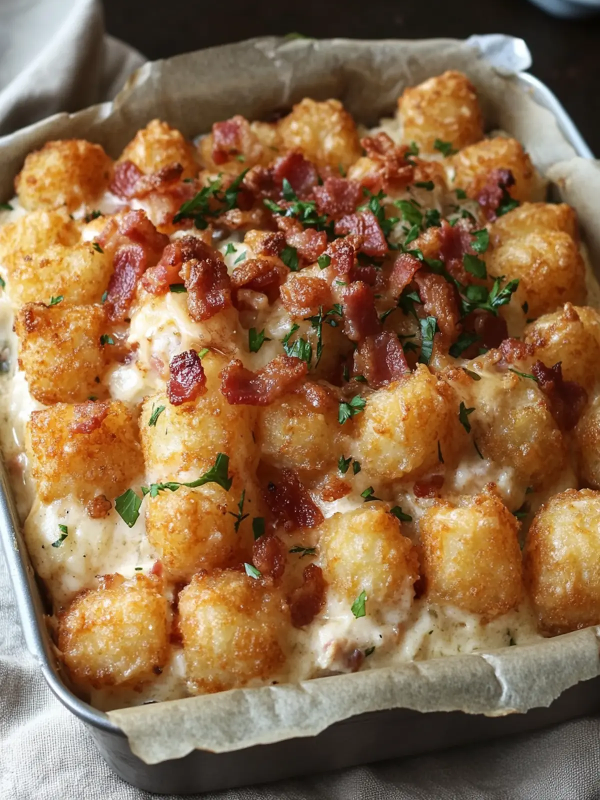 Irresistible Chicken Bacon Ranch Tater Tot Casserole Delight 4 Chicken Bacon Ranch Tater Tot Casserole