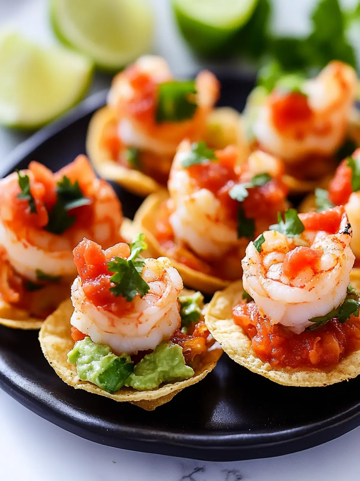 Irresistible Shrimp Taco Bites with Honey-Lime Burst 5 Shrimp Taco Bites