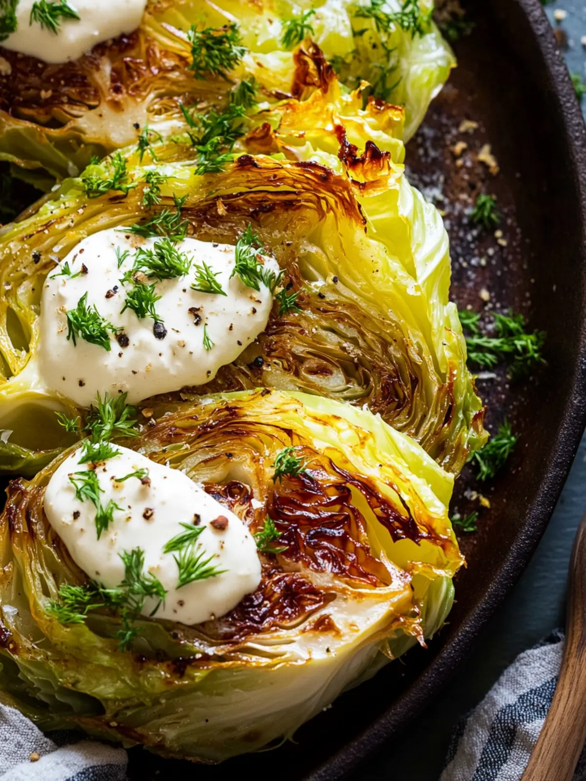 Savory Caramelized Cabbage Wedges with Rich Flavor Boost 5 Caramelized Cabbage Wedges
