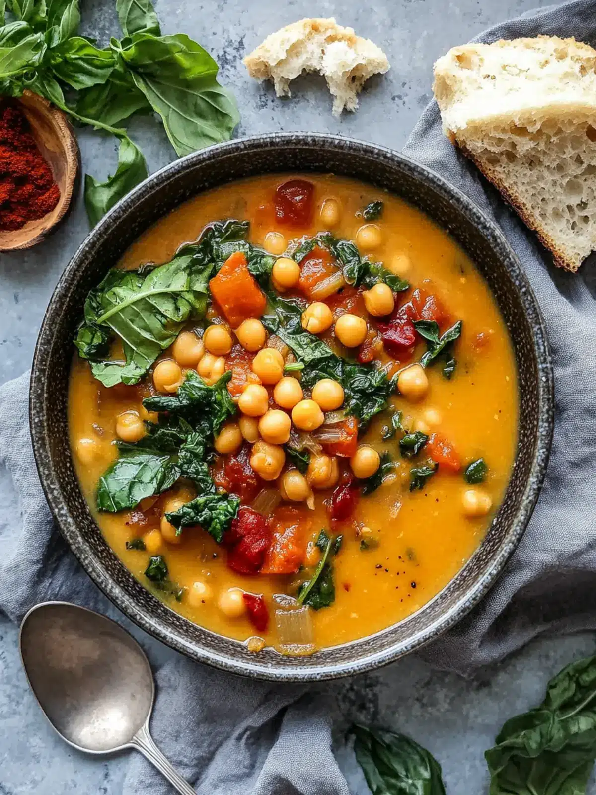 Savory Tuscan Garbanzo Bean Soup for Cozy Nights 3 Tuscan Garbanzo Bean Soup
