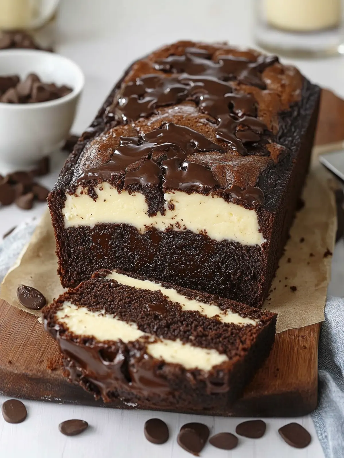 Decadent Cream Cheese Brownie Bread You’ll Love to Bake 3 Cream Cheese Brownie Bread