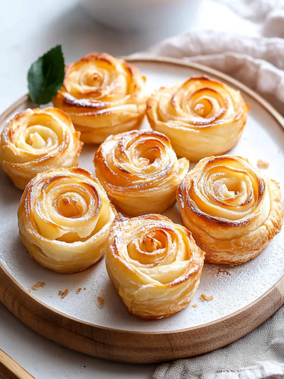 Irresistible Apple Roses with Puff Pastry to Impress Anyone 5 Apple Roses with Puff Pastry