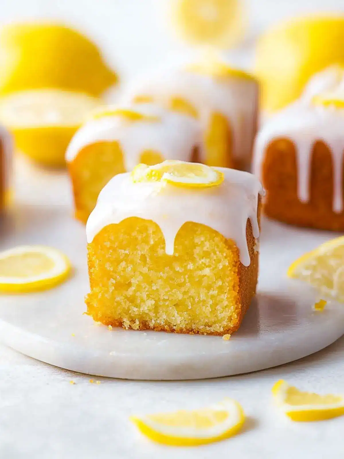Mini Lemon Drizzle Loaf Cakes That Brighten Your Day 2 Mini Lemon Drizzle Loaf Cakes