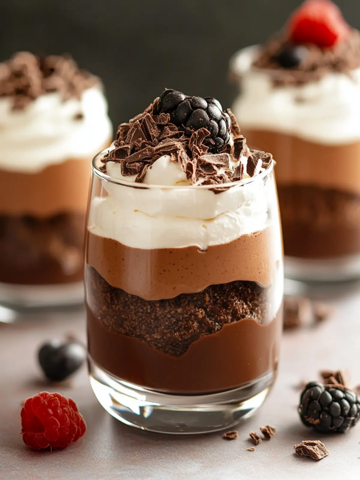 Indulge in No Bake Creamy Chocolate Parfait Bliss 4 Creamy Chocolate Parfait (No Bake)