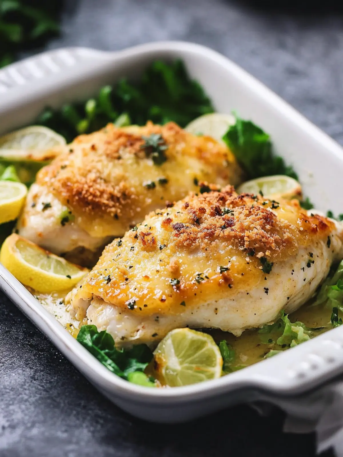 Delicious Easy Baked Caesar Chicken Ready in Just 30 Minutes 4 Easy Baked Caesar Chicken