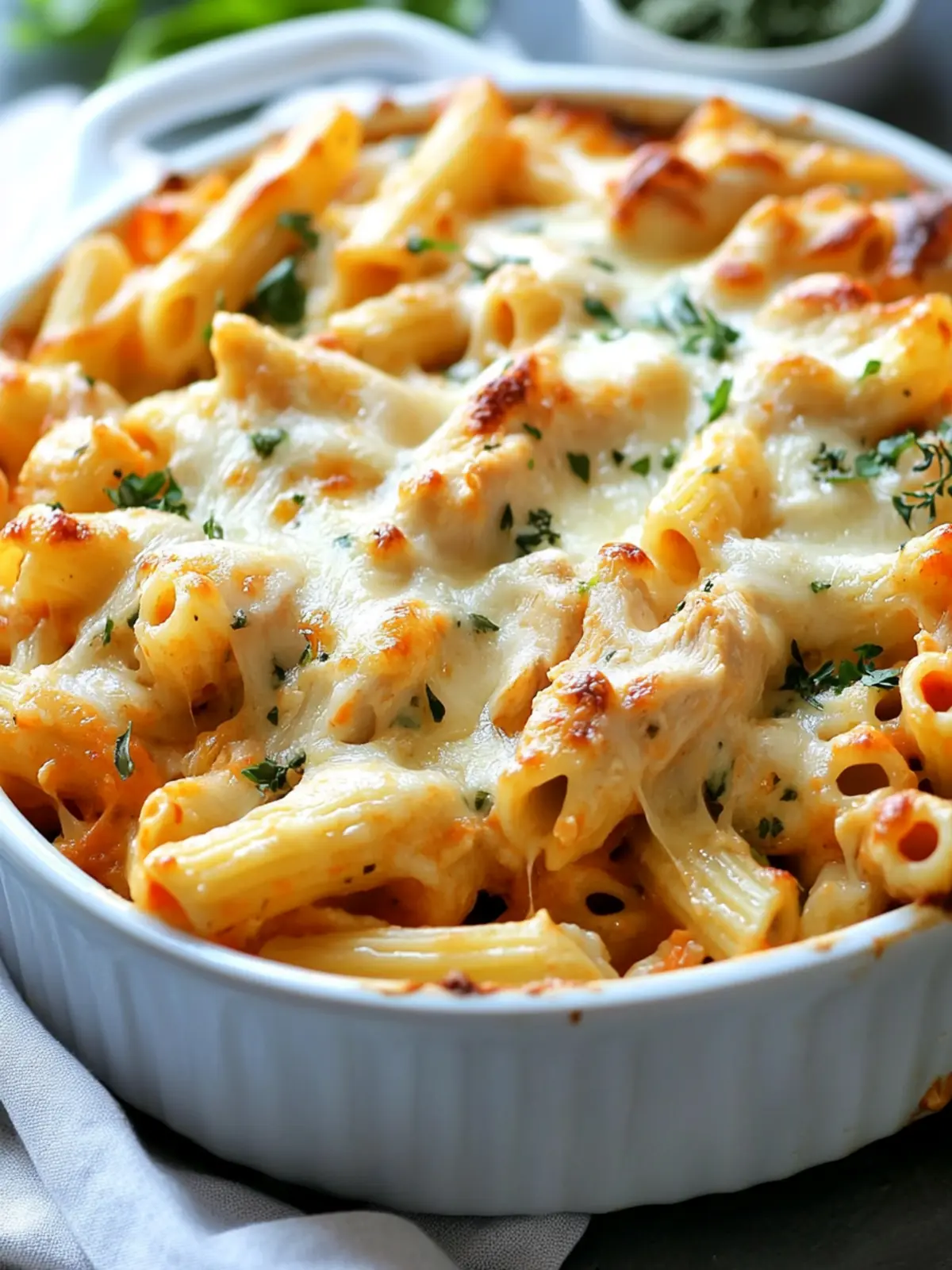 Garlic Parmesan Chicken Pasta Bake: Your Ultimate Comfort Food! 3 Garlic Parmesan Chicken Pasta Bake: Easy Comfort Food Recipe