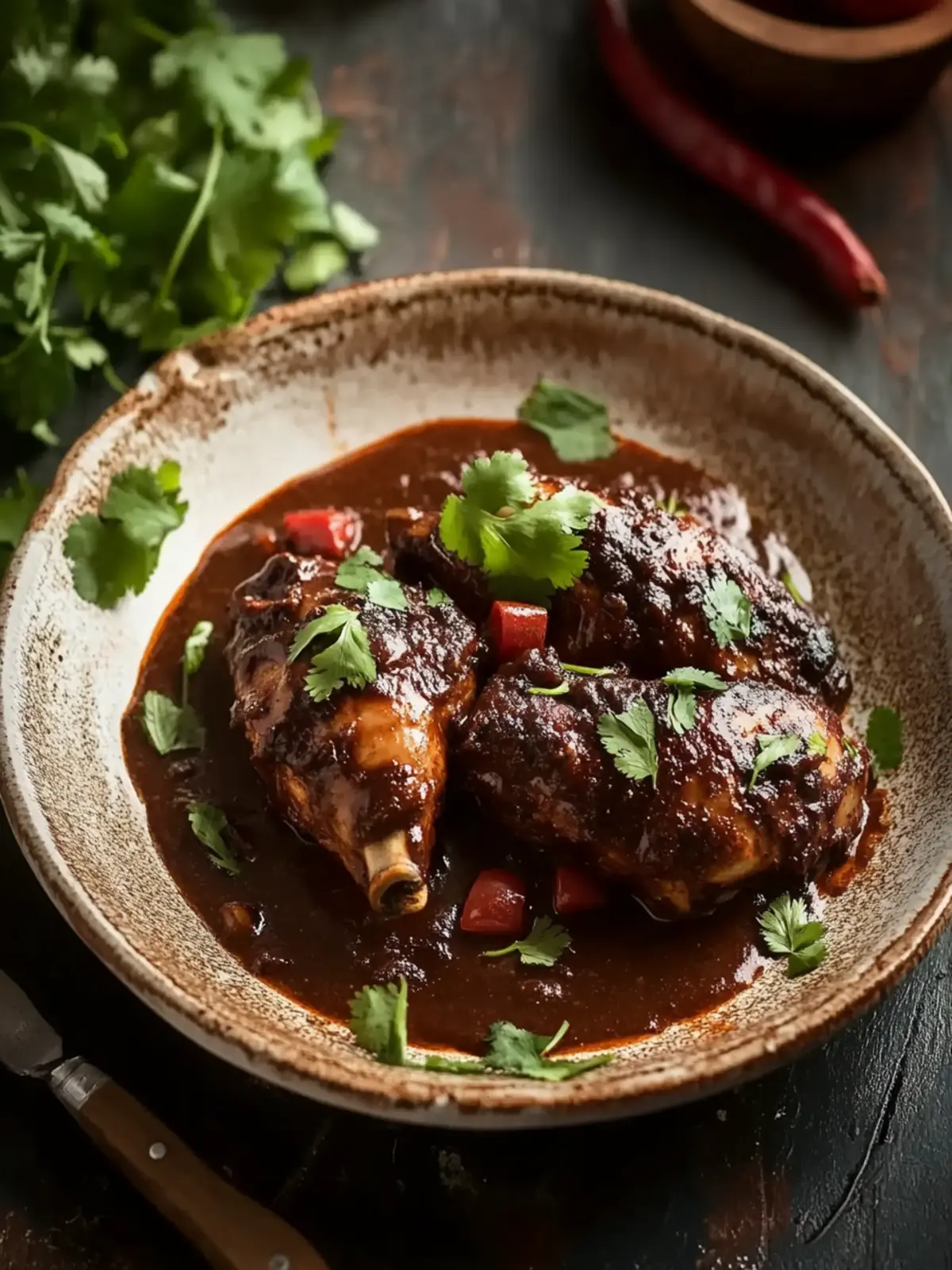Melt-in-Your-Mouth Chocolate Mole Chicken Recipe to Savor 2 Chocolate Mole Chicken